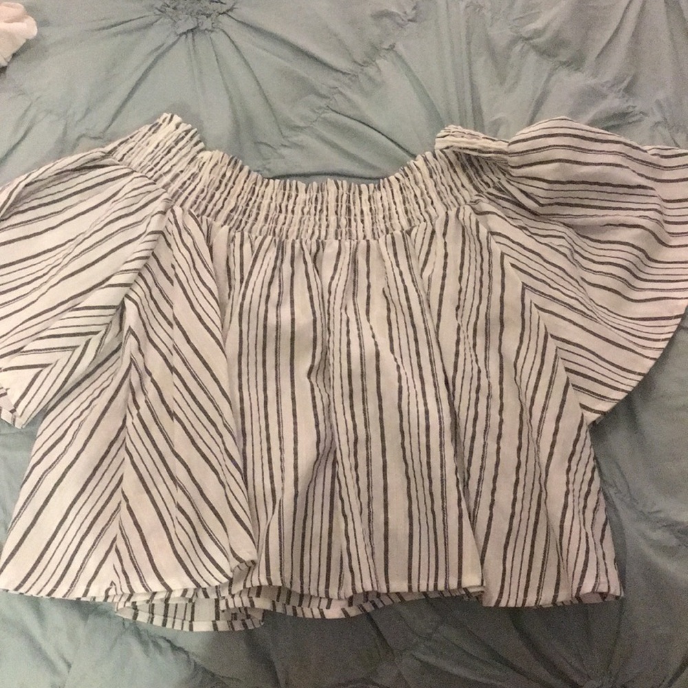 Off the shoulder shirt